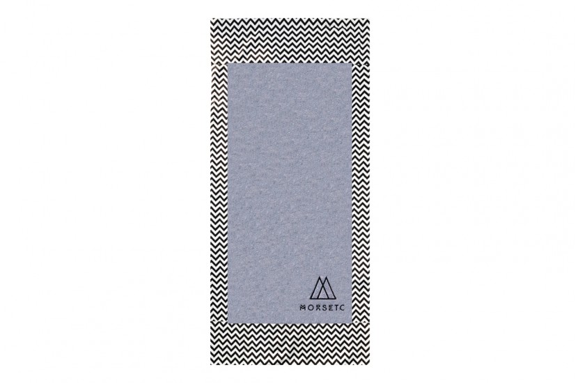 Πετσέτα Θαλάσσης MORSETO Luxury Grey Geometric 155 x 75cm